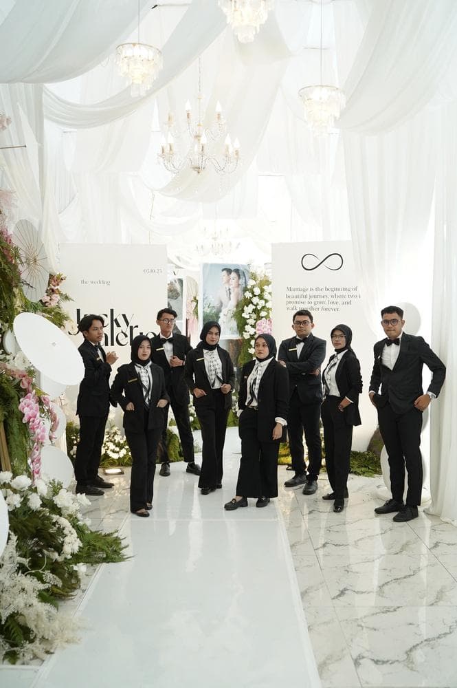 ByDaisy Event Organizer Team Ready in Formal Attire